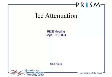 Ppt Ice Attenuation Powerpoint Presentation Free Download Id 3962455