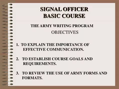 Ppt Signal Officer Basic Course Powerpoint Presentation Free Download Id 6687216