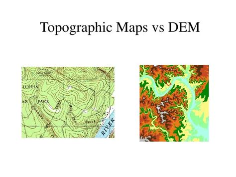 Ppt Topographic Maps Vs Dem Powerpoint Presentation Free Download