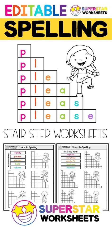 Practice Spelling Activity Worksheet Printable