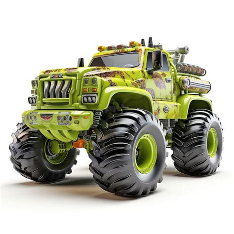 Premium Ai Image Illustration Perfect For Collectors Monster Truck Toys