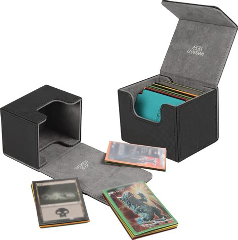 Premium Card Deck Storage Box Holds 100 Sleeved Barbados Ubuy