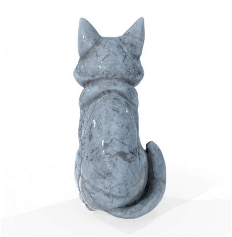 Premium Photo 3D Rendered Images Of Cat Statue