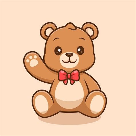 Premium Vector Teddy Bear Vector Template