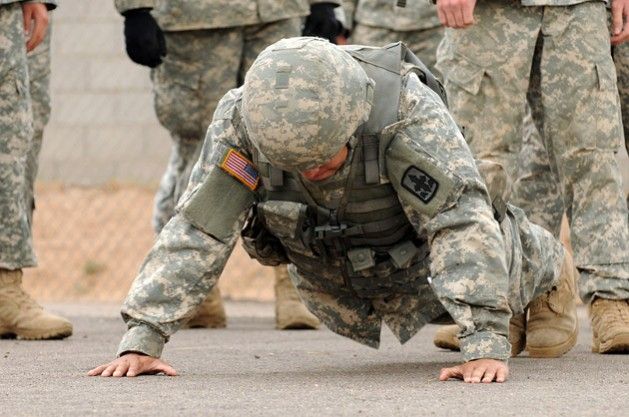 Prepare Yourself For Basic Training With A Complete Military Workout