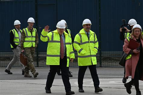 Prime Minister Boris Johnson With Defence Secretary Ben Wallace Meets