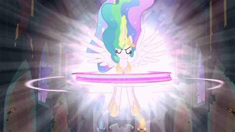 Princess Celestia Activating The Elements S04e02 Png