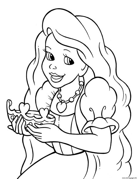 Princess Free Coloring Pages Crayola Com