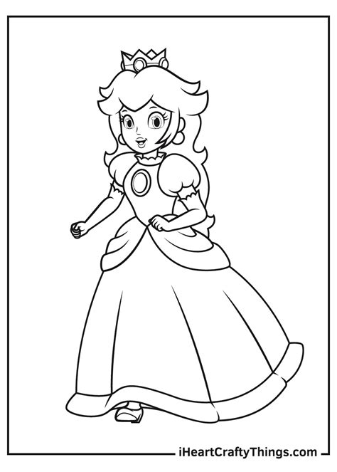 7 Free Princess Peach Printables for Kids