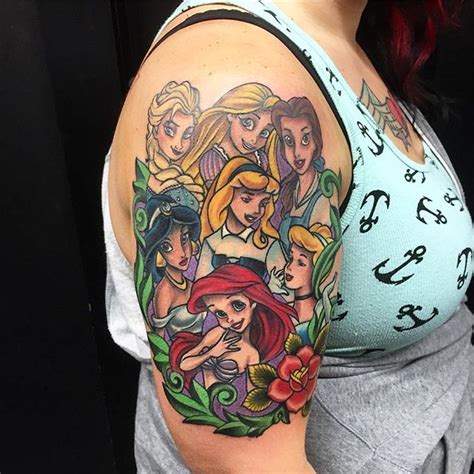 Royal Ink: 20 Beautiful Princess Tattoo Designs