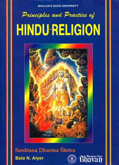 Principles And Practice Of Hindu Religion Sanatana Dharma Sastra