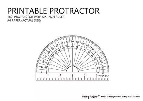 5 Ways to Print a Protractor at Home