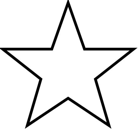 Printable 5 Point Star Google Search Star Template Printable Star