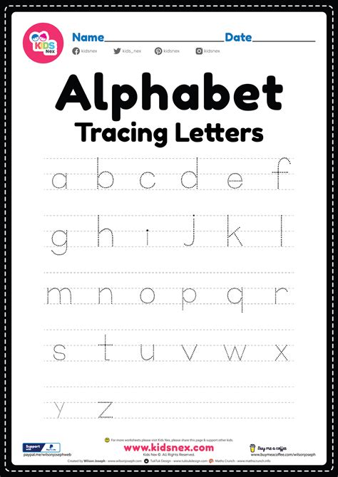 Alphabet Fun: Free Printable Alphabet Worksheets for Kids