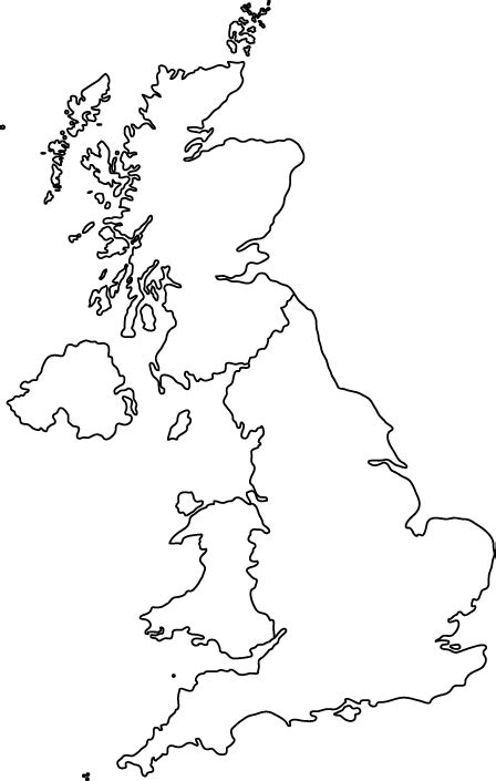 Printable Blank Map Of The Uk Free Printable Maps