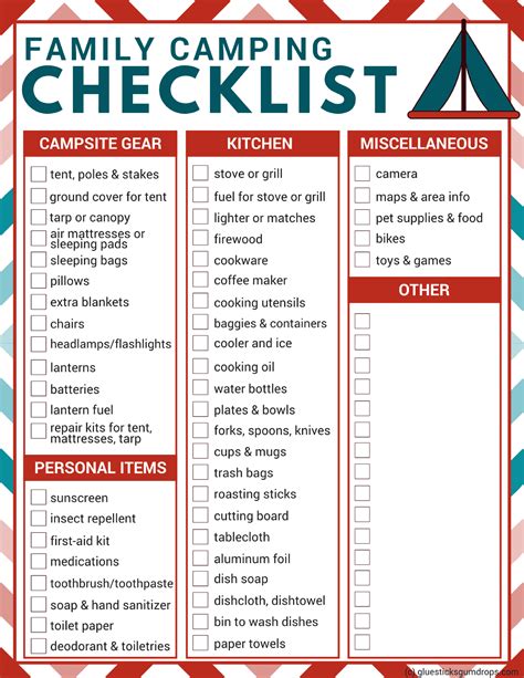 Camping Made Easy: The Ultimate Printable Checklist