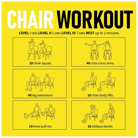 Chair Exercises PDF: Stay Fit from the Comfort