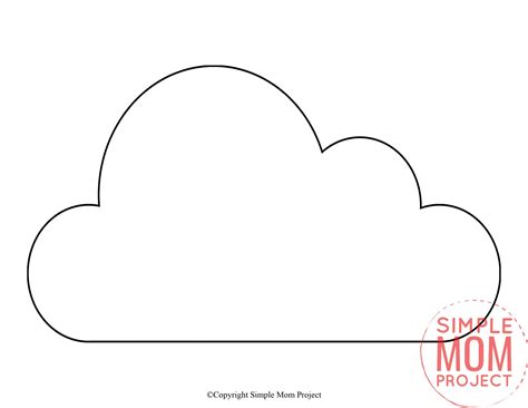 Printable Clouds Templates