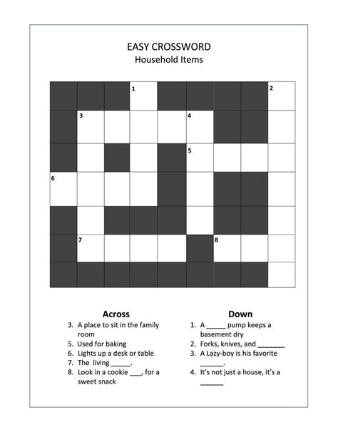 5 Fun Crosswords for Seniors