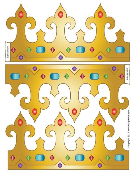 Printable Crown Template For King