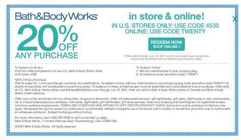 Printable Deal Printable 15 Off Orders 40 Or More Bath Body Works Coupon Bath And Body