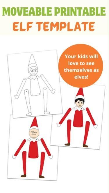 Printable Elf Template 3 Options Freebie Finding Mom