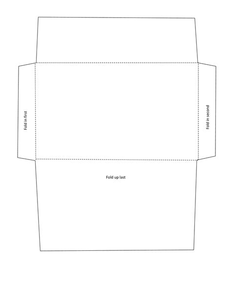 Printable Envelope Template A4 Paper Free Printable Paper