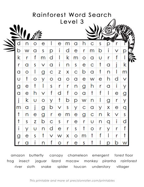 5 Free Word Search Printables to Enjoy