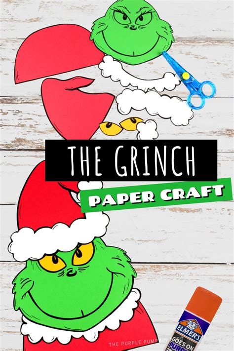 Printable Grinch Craft