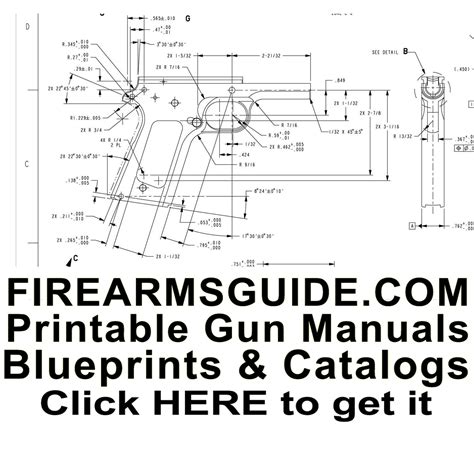 Printable Gun Manuals Blueprints Schematics And Catalogs