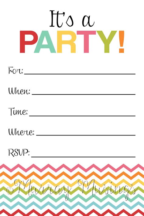 Create Your Own Printable Invites with Ease Today