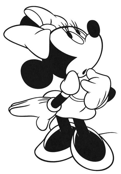 Minnie Mouse Coloring Pages to Print and Enjoy