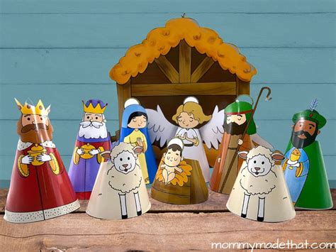 Printable Nativity Scene