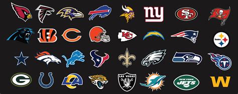 30 Printable NFL Logos to Download Now