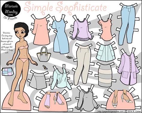 Free Printable Paper Dolls for Kids to Enjoy