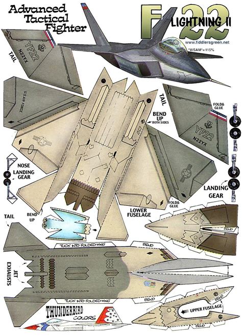 Printable Papercraft Aircraft Printable Papercrafts Printable