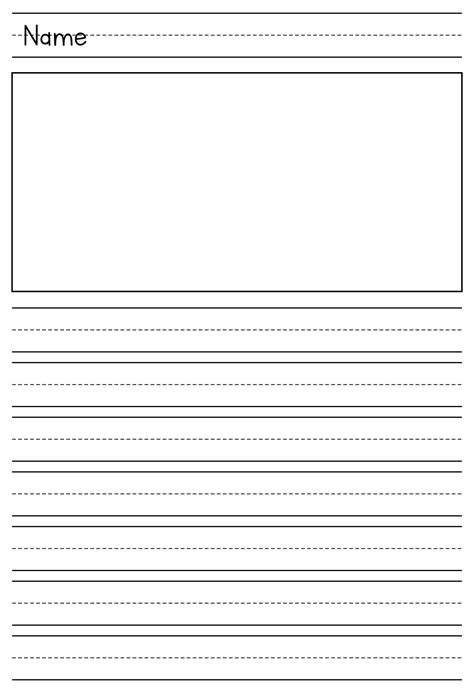 Printable Primary Lined Paper