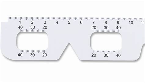 Printable Pupillary Distance Ruler for Accurate Measurements