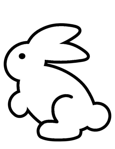 5 Cute Printable Rabbit Templates