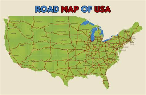 5 Ways to Get a Free Printable Road Map of USA