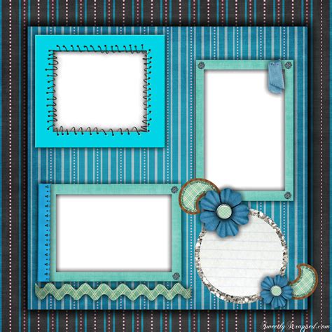 Printable Scrapbook Templates