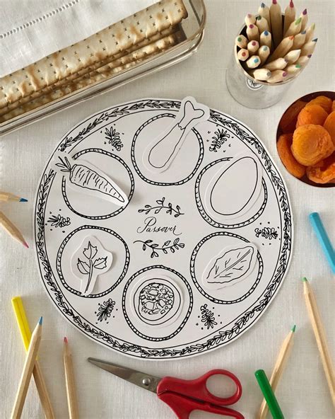 Download Your Free Printable Seder Plate Template