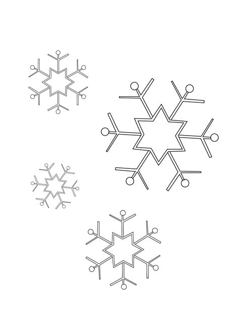 Printable Snowflake Templates To Get You Through Any Snow Day Sheknows