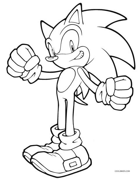 Printable Sonic Coloring Pages For Kids Cool2bkids