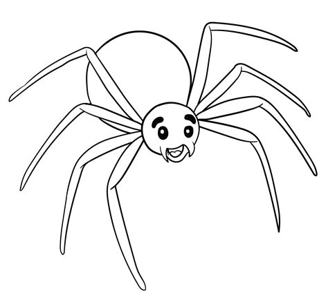 Printable Spider Coloring Page Download Print Or Color Online For Free