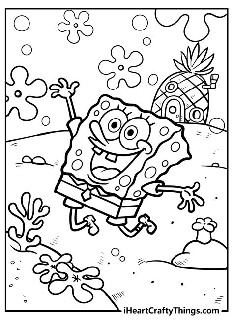 7 Free Spongebob Coloring Pages to Print