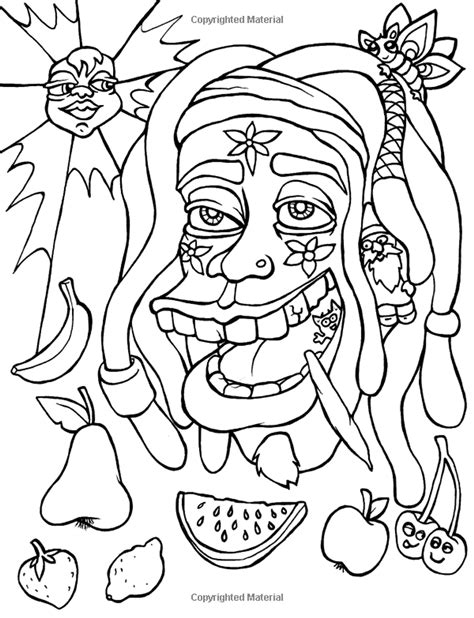 Printable Stoner Coloring Pages