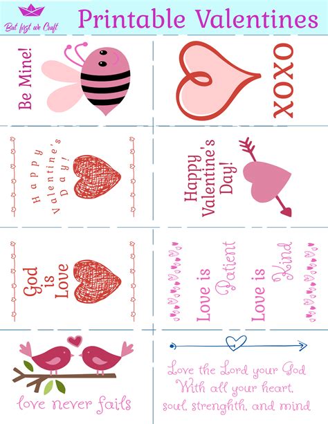 Printable Valentine Day Cards For Kids