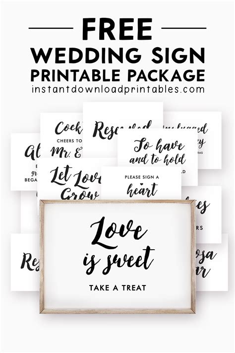 Wedding Welcome Sign Ideas and Printable Templates