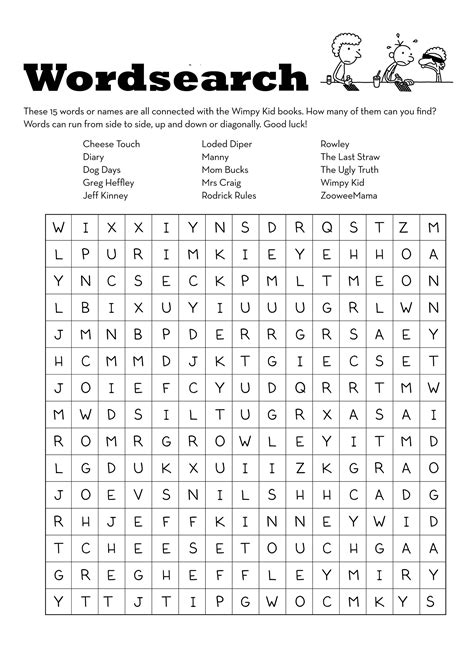 Printable Word Searches For Kids Activity Shelter